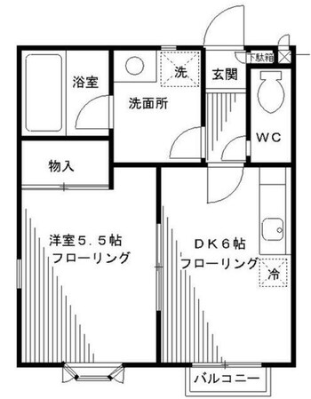 メゾンアリュールの物件間取画像